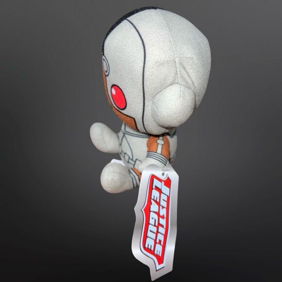 NWT DC Justice League Cyborg Plush Stuffed Plush 7” - Picture 2 of 3